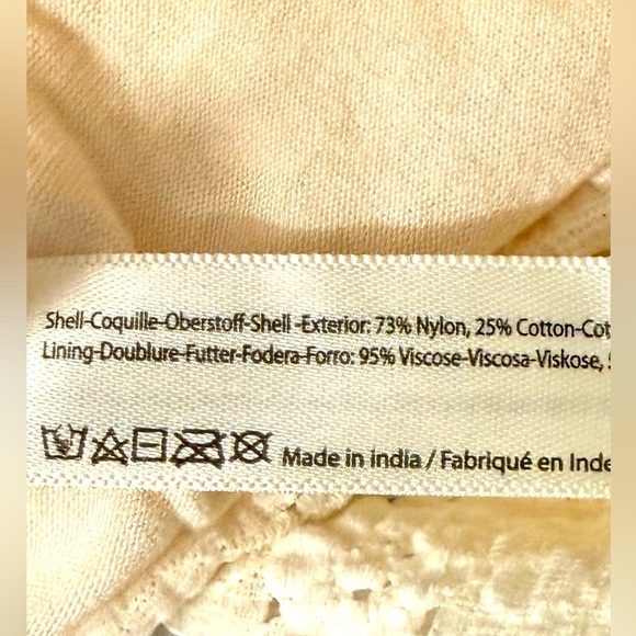 NWT Free People Ona Ruched Convertible Cream‎ Miniskirt - Picture 11 of 14